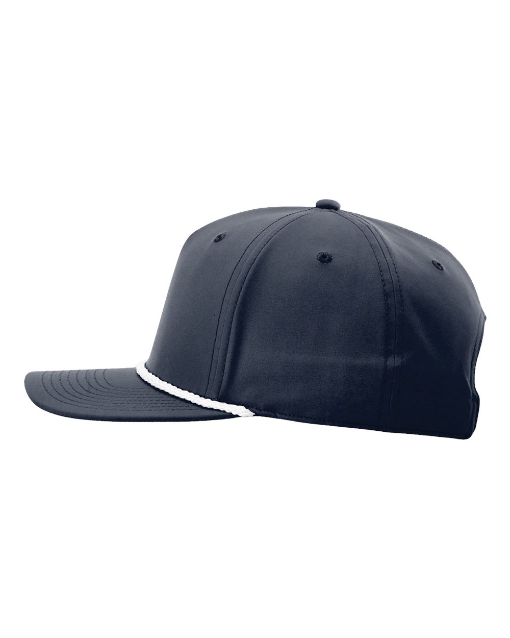 Classic Rope Trucker Hat (Navy / White)