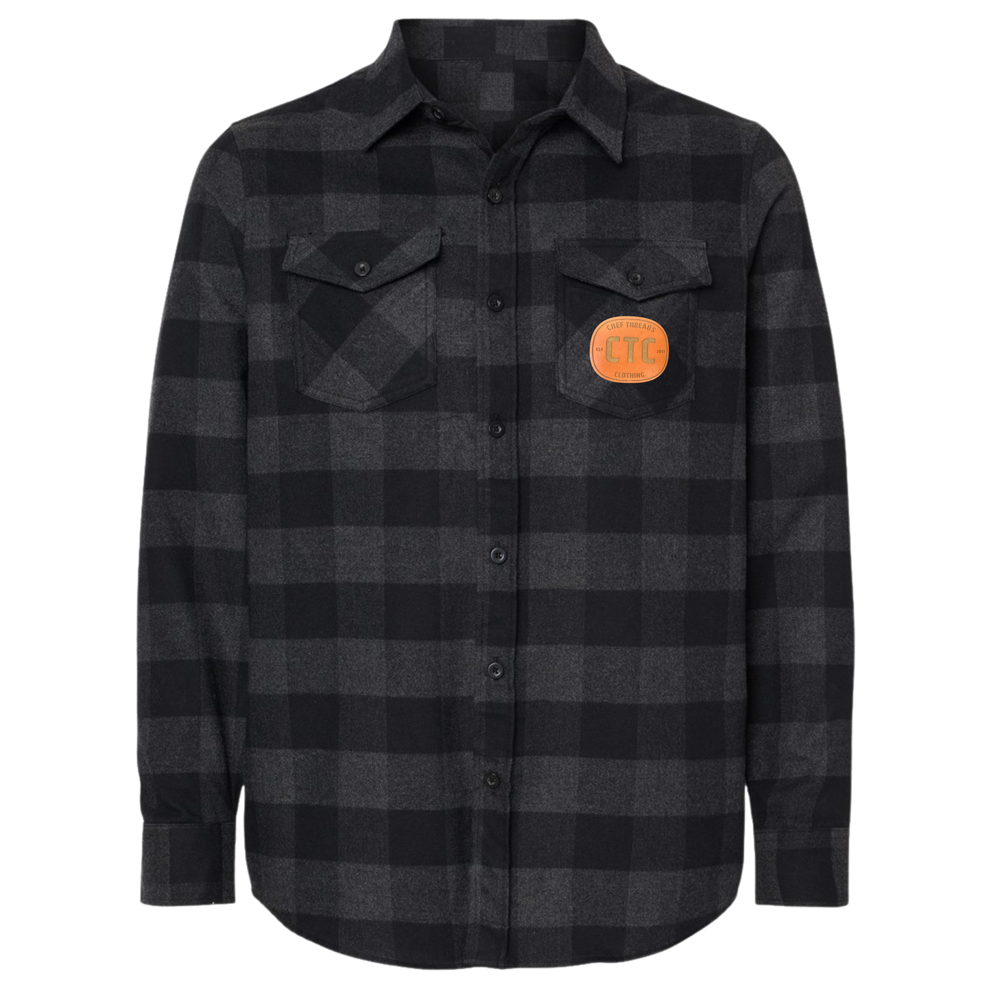 OG Charcoal & Black Flannel