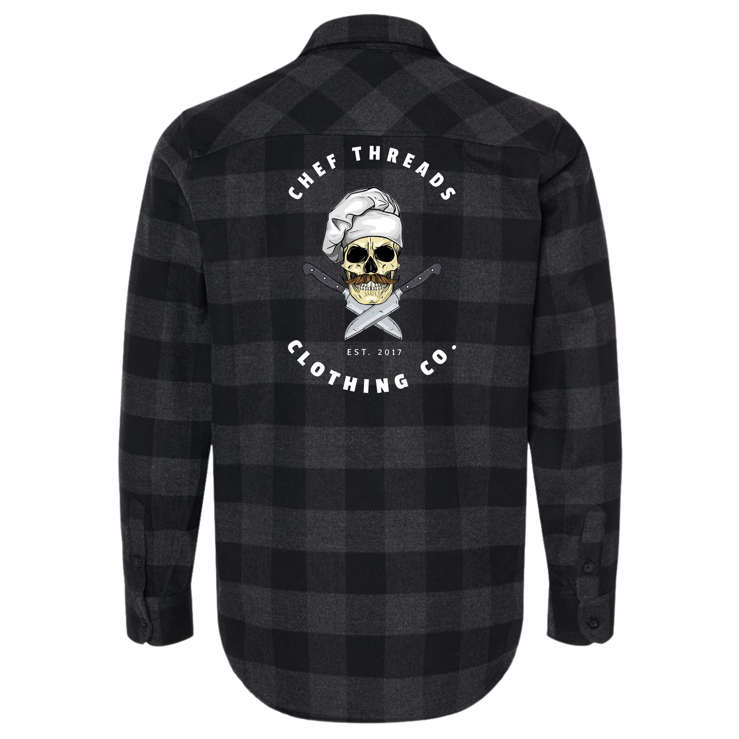 OG Charcoal & Black Flannel