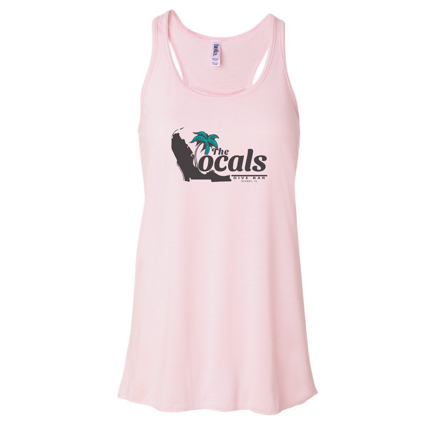 Locals Dive Bar Flowy Racerback Tank