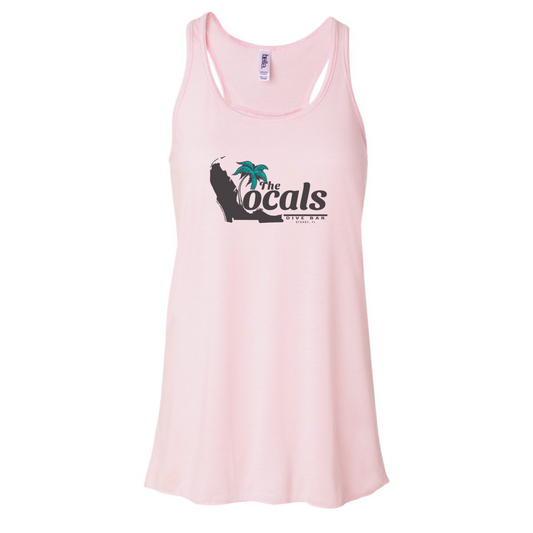Locals Dive Bar Flowy Racerback Tank