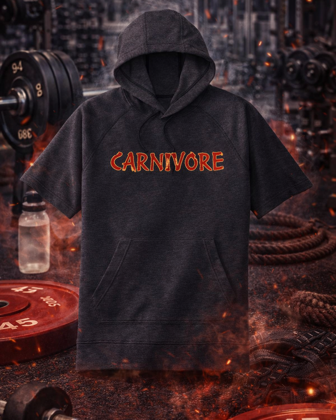 CARNIVORE S/S Fleece Hoodie