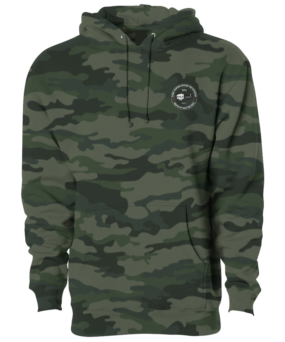 "The Executive" Camo Fleece Hoodie
