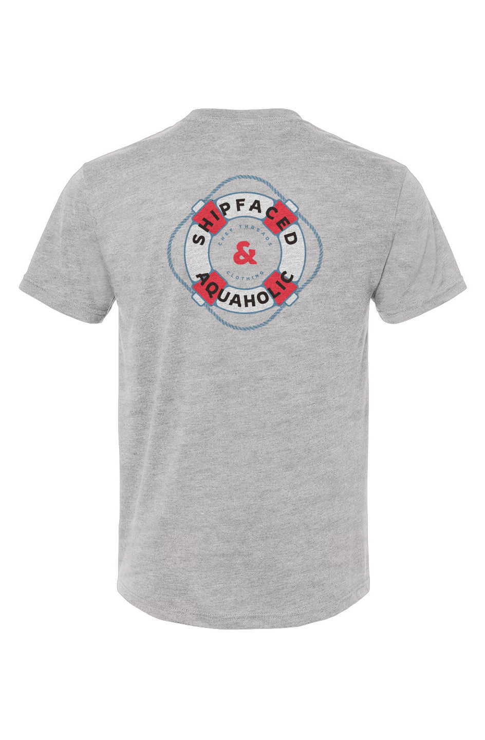 Shipfaced & Aquaholic Premium Triblend Tee
