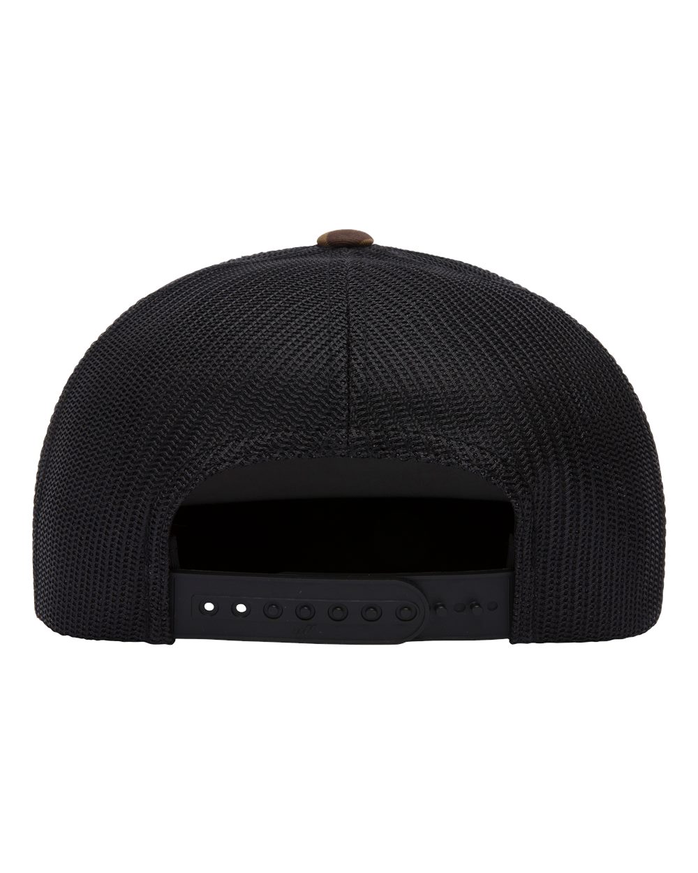 Flat Brim Trucker (Black Camo / Black)