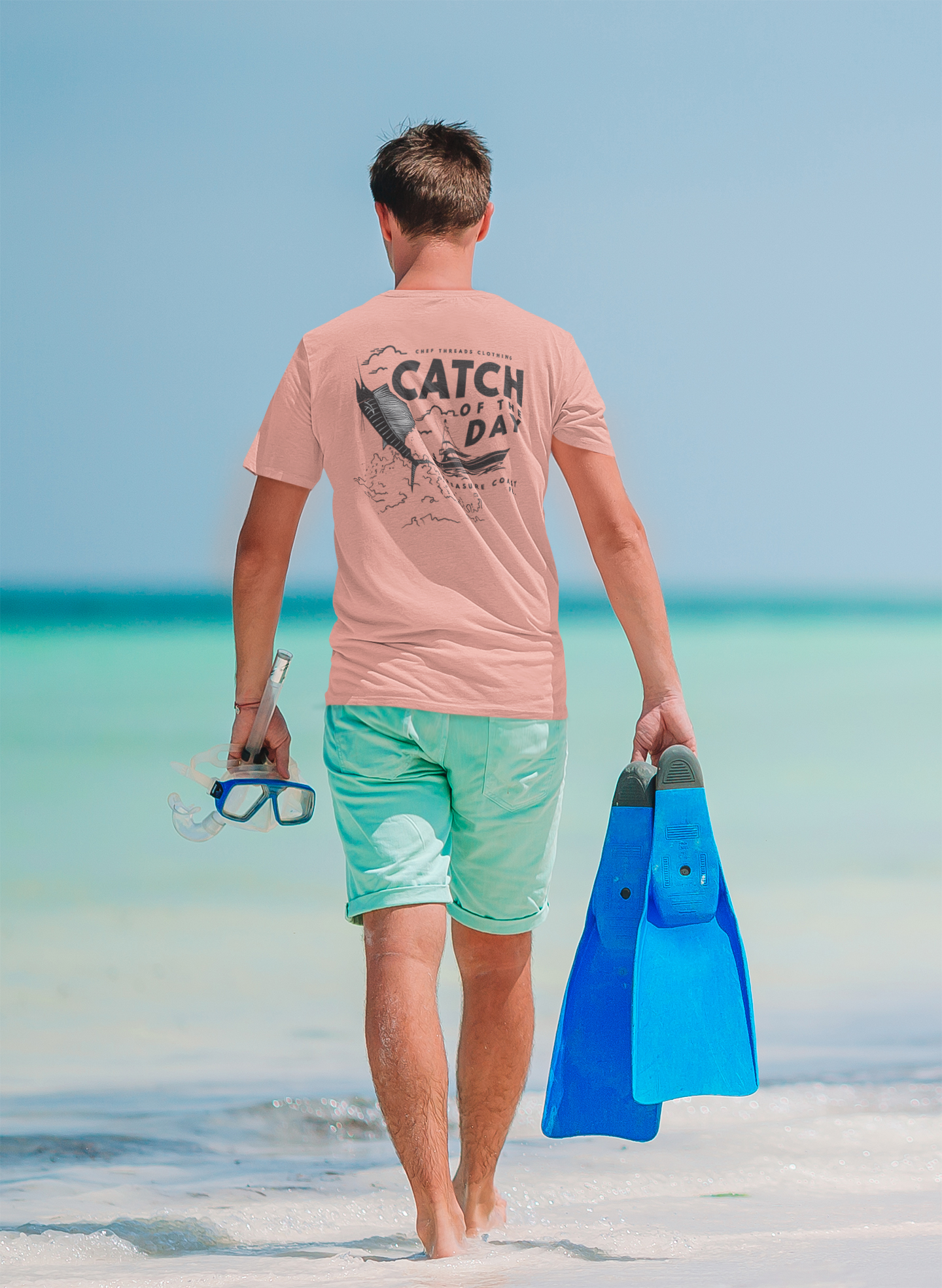 Catch of the Day (Sailfish) Premium Triblend Tee