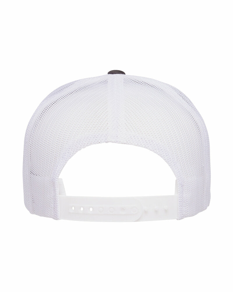 Retro Trucker Hat (White Camo / White)