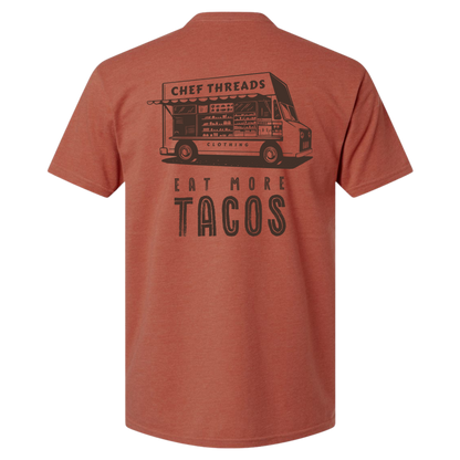 Eat More Tacos Premium Heather Tee
