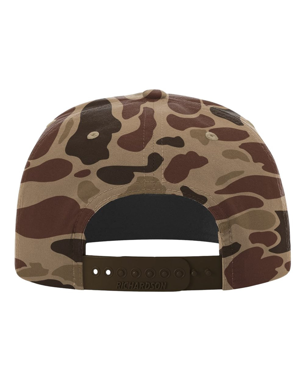 Flat Brim Rope Trucker (Bark Duck Camo / Brown)