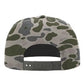 Flat Brim Rope Trucker (Marsh Duck Camo / Olive Green)