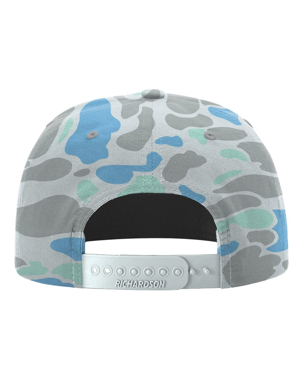 Flat Brim Rope Trucker (Saltwater Duck Camo / Charcoal)