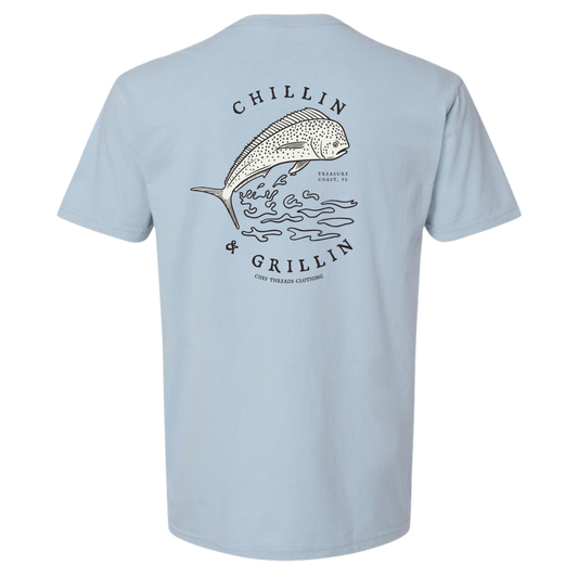 Chillin & Grillin Premium Cotton Tee