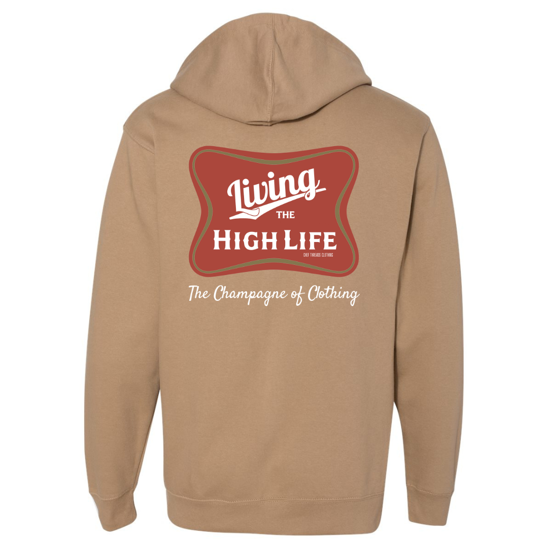 Living The High Life Fleece Hoodie