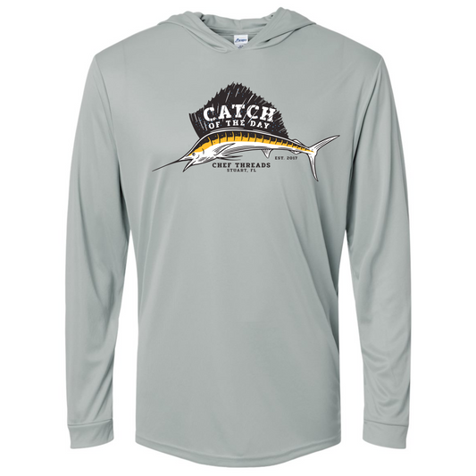 Catch of the Day (Stuart Sailfish) L/S Sunshirt + Hood