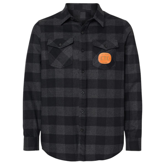 OG Charcoal & Black Flannel