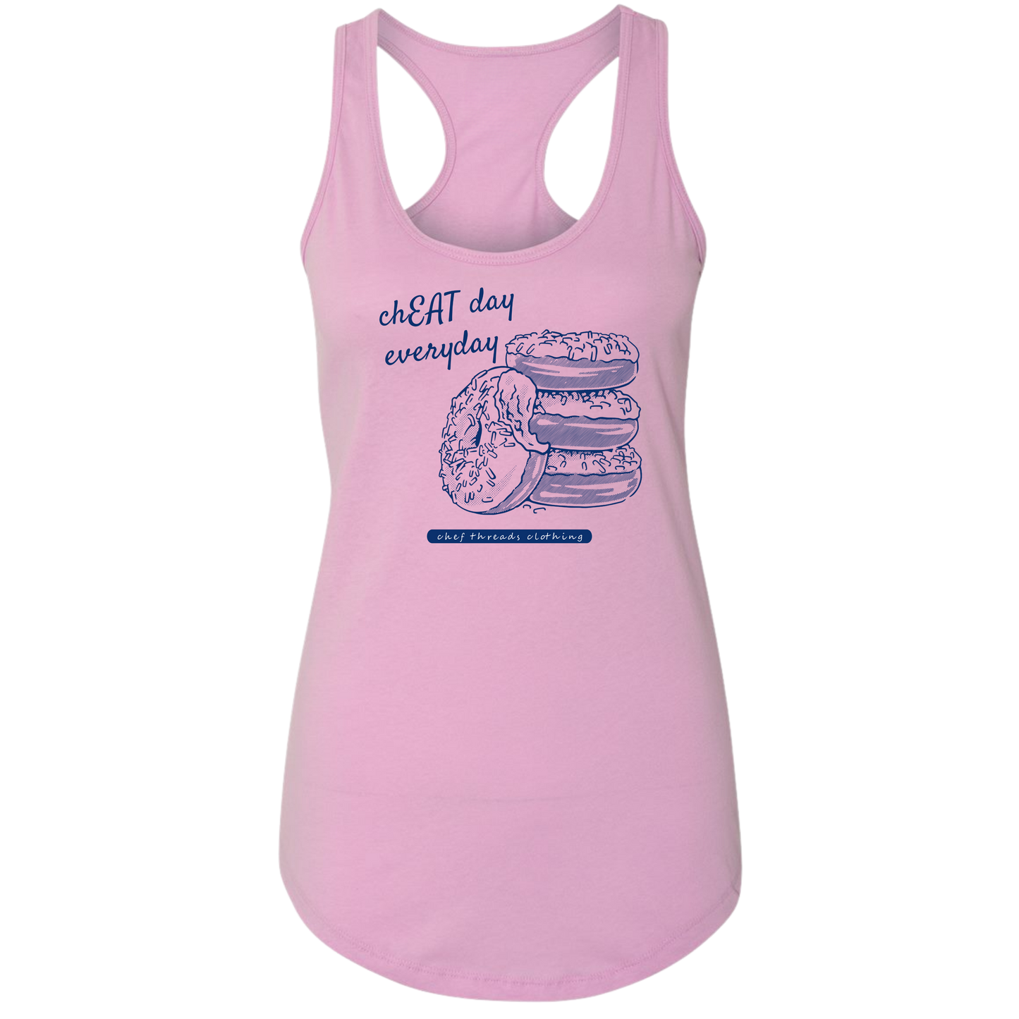 Cheat Day Everyday Women's Racerback Tank