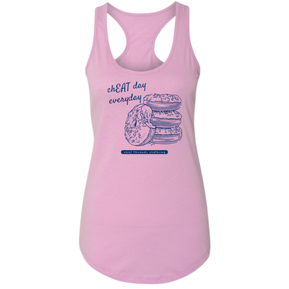 Cheat Day Everyday Women's Racerback Tank