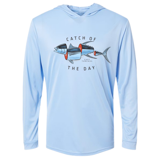 Catch of the Day (Tuna) L/S Sunshirt + Hood