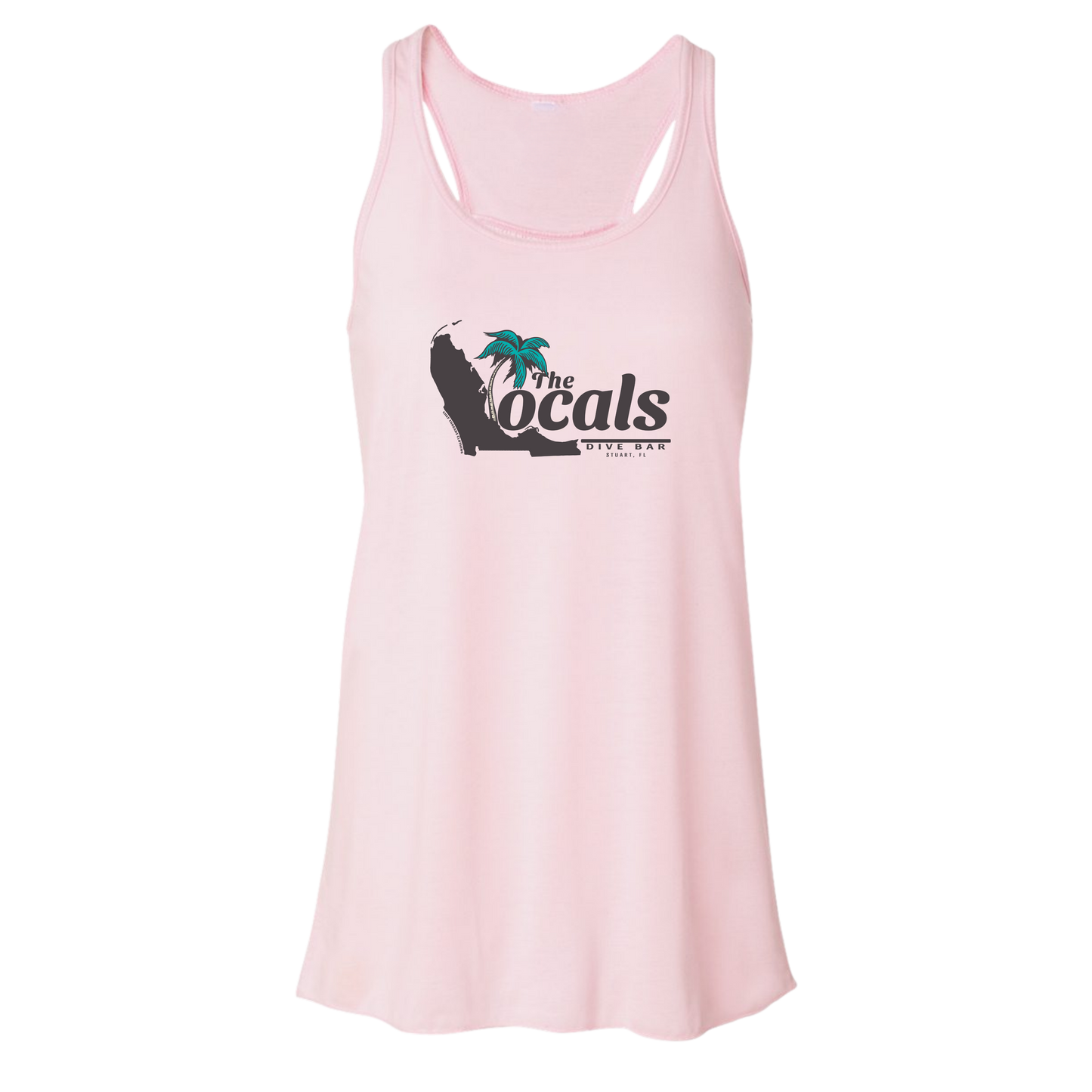 LOCALS Dive Bar Flowy Racerback Tank