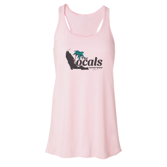 LOCALS Dive Bar Flowy Racerback Tank