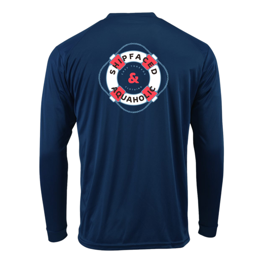 Shipfaced & Aquaholic L/S Sunshirt