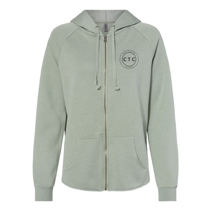 CTC Wave Washed Hooded Full Zip