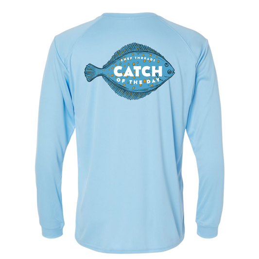 Catch of the Day (Flounder) L/S Sunshirt