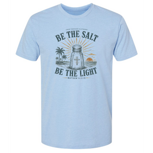 Be the Salt Be the Light Premium Heather Tee