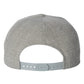 Premium Flat Brim Trucker (Heather Grey)
