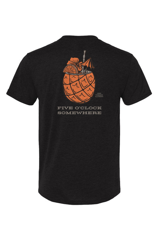 Five O'clock Somewhere Premium Triblend Tee