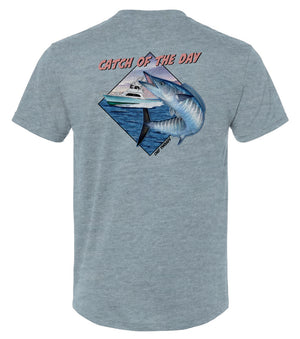 Catch of the Day (Wahoo) Premium Triblend Tee