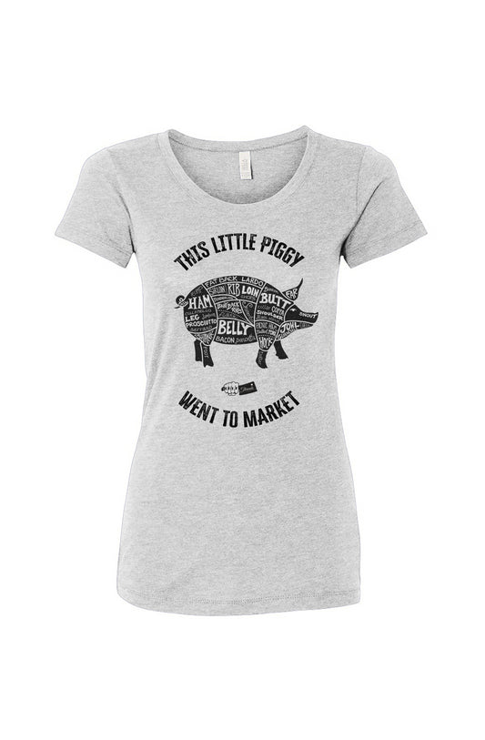 This Little Piggy Premium Women's Triblend Tee