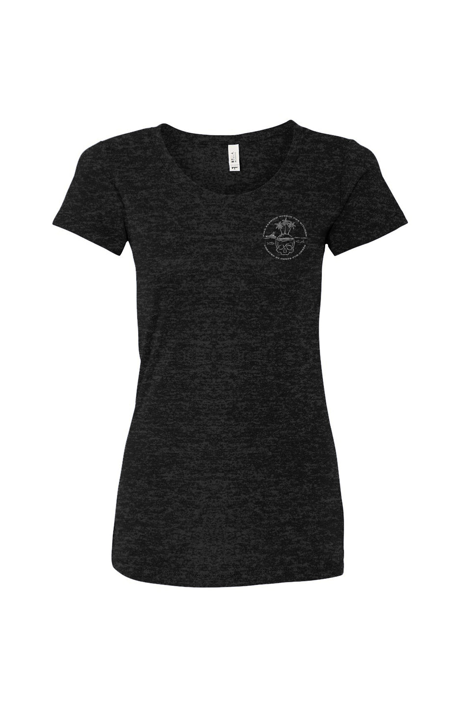 Skully Island Premium Women's Triblend Tee