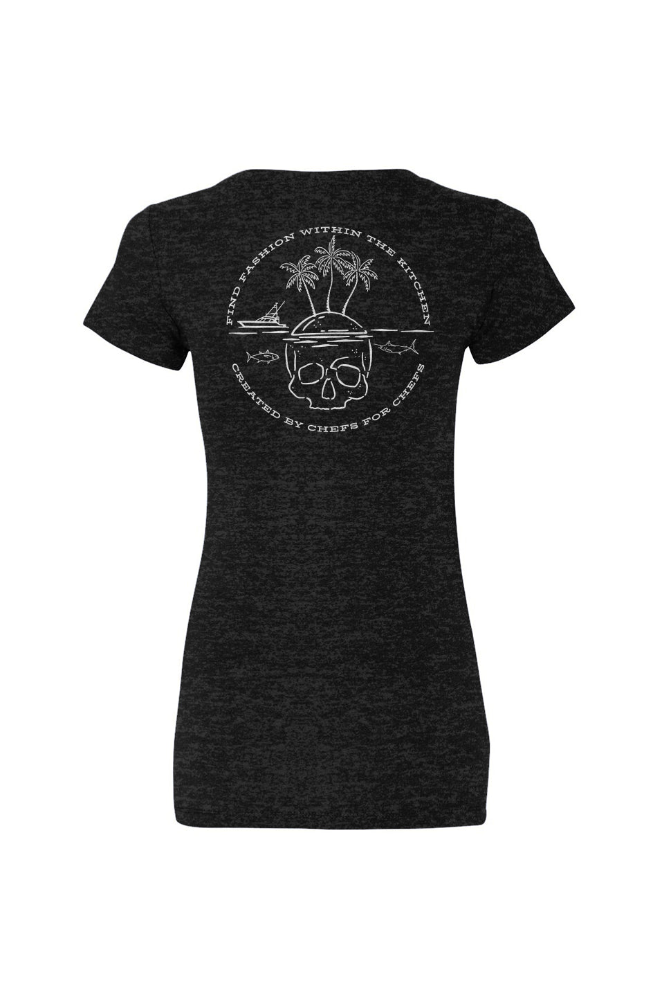 Skully Island Premium Women's Triblend Tee