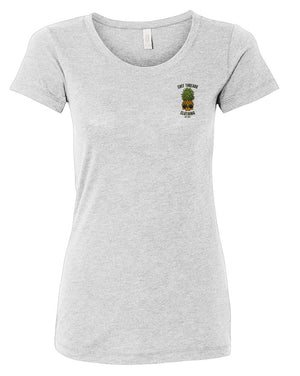 Pineapple Skully Premium Women's Triblend Tee