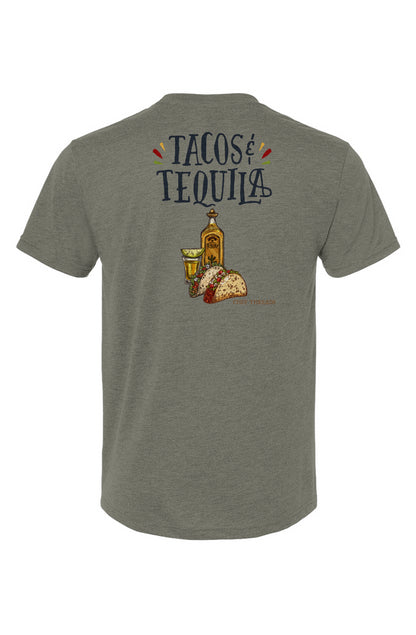 Tacos & Tequila Premium Triblend Tee