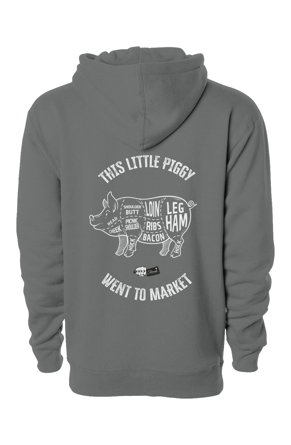 This Little Piggy Fleece Hoodie