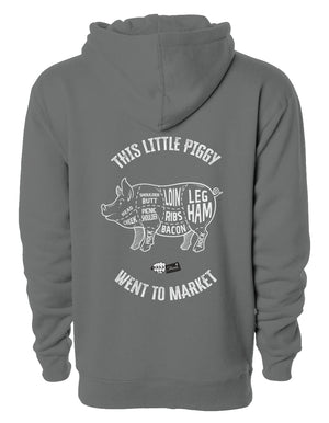 This Little Piggy Fleece Hoodie