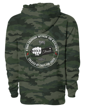 "The Executive" Camo Fleece Hoodie