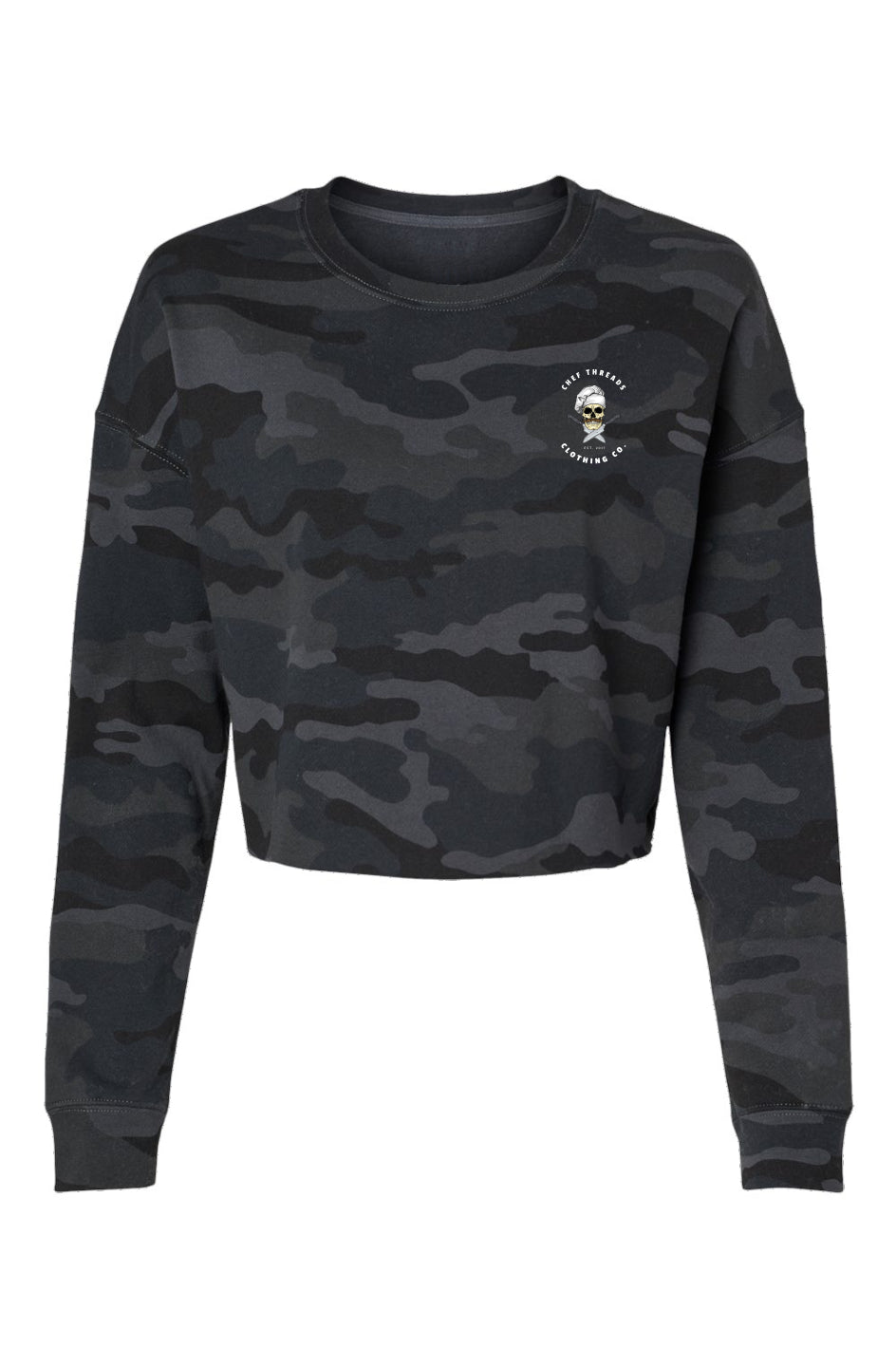 Chef Threads Signature Logo Lightweight Camo Cropp