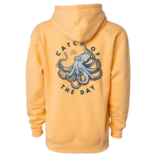 Catch of the Day (Octopus) Fleece Hoodie