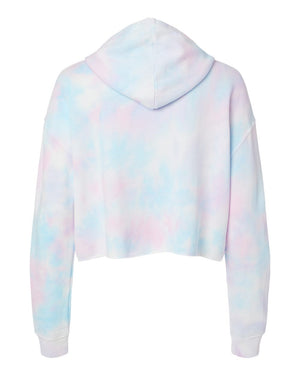 YUMMY Cotton Candy Lightweight Cropped Hoodie