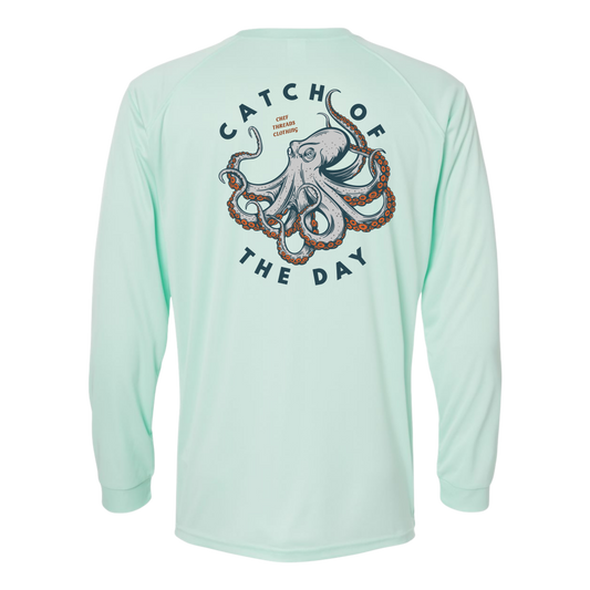 Catch of the Day (Octopus) L/S Sunshirt