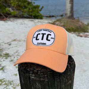 Low Pro Trucker Hat (Sunkissed Peach / Birch)