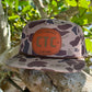 Flat Brim Rope Trucker (Bark Duck Camo / Brown)