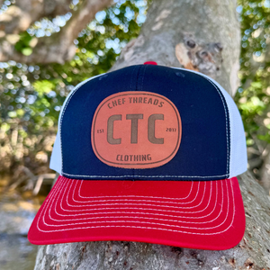 Retro Trucker Hat (Red / White / Blue)