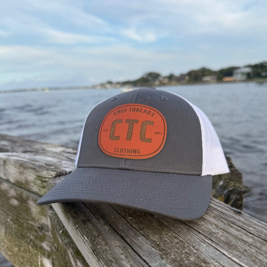 Low Pro Trucker Hat (Charcoal / White)