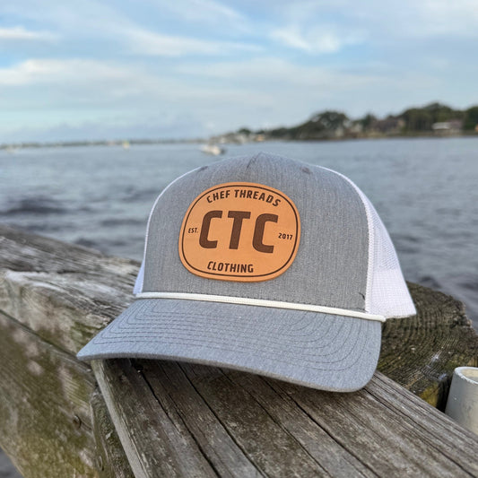 Classic Rope Trucker Hat (Heather Grey / White)